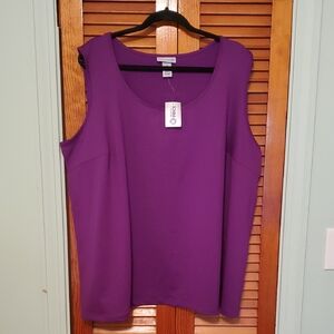 Catherines Deep Purple Tank Top